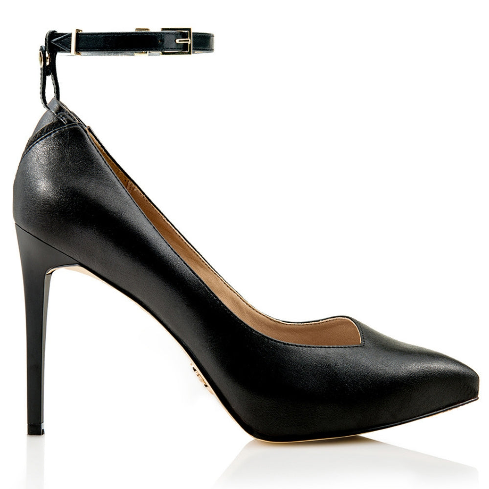 Vegan Designer High Heels With Detachable Shoe Straps 