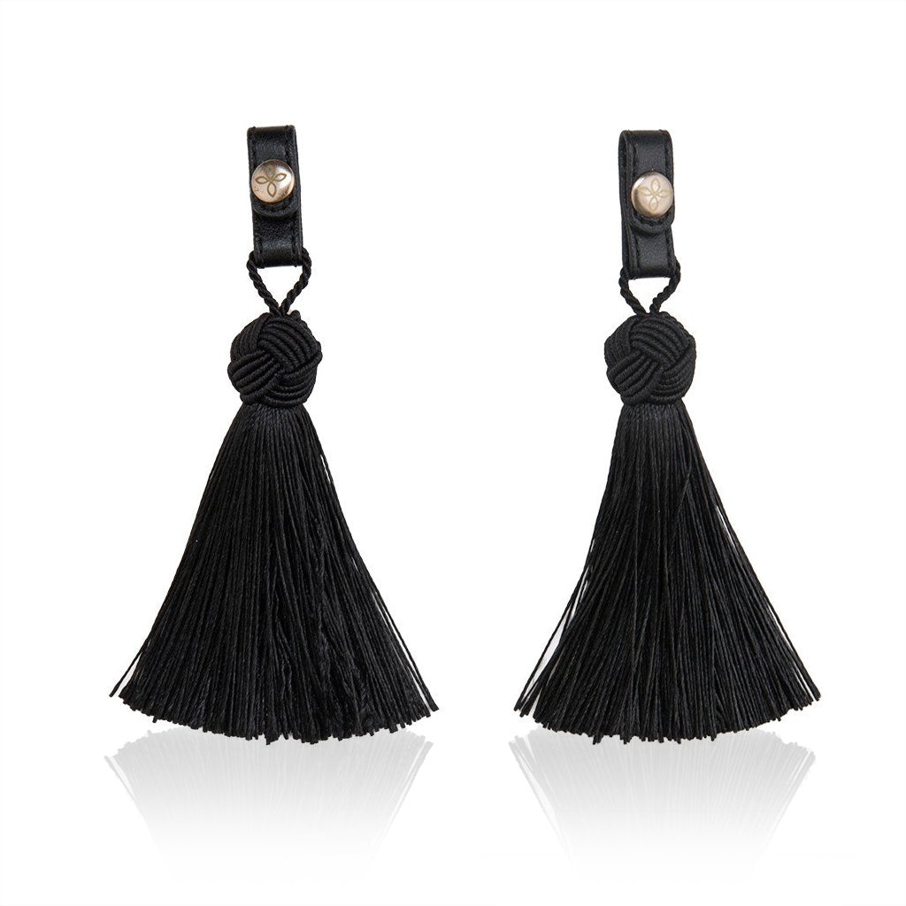 Tassel Midnight Black - Women's Tassels Shoes