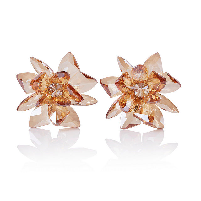 Orchid Blossom Brooch - Clip-on Shoe Brooch