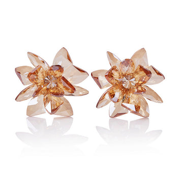 Orchid Blossom Brooch - Clip-on Shoe Brooch