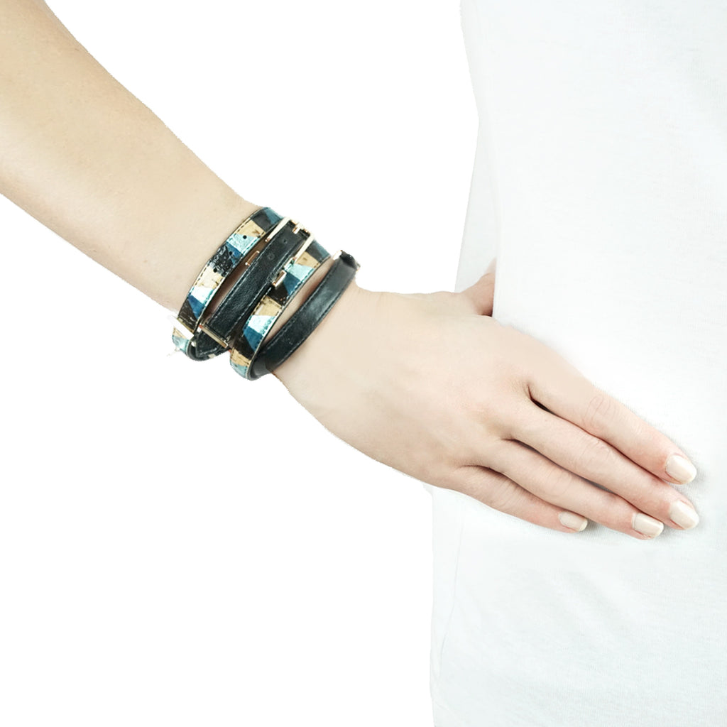 Reversible Double Straps as Bracelet